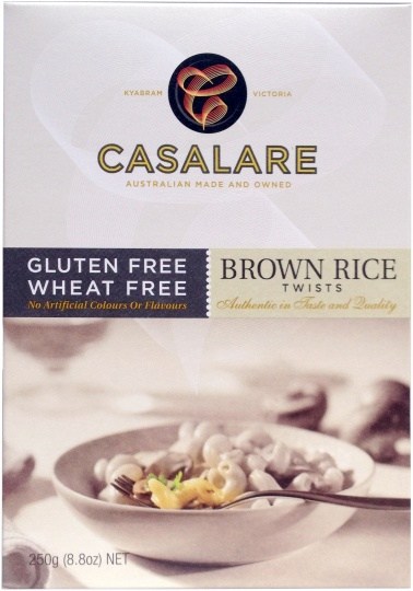 Casalare Brown Rice Twists 250g