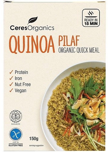 Ceres Organics Bio Quinoa Pilaf Quick Meal  150g