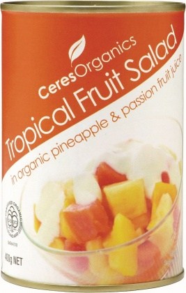 Ceres Organics Tropical Fruit Salad 400g (Can)