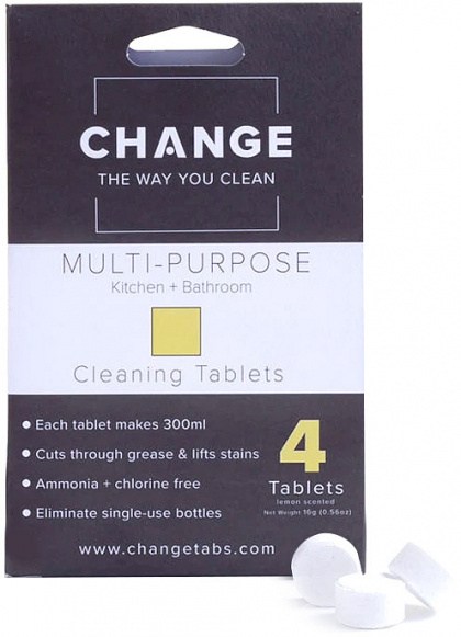 Change Multi-Purpose Cleaning Tablets (4 Tablets Pouch)