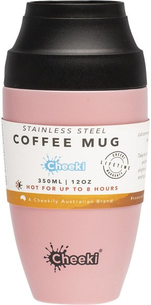 Cheeki Coffee Mug Pink 350ml