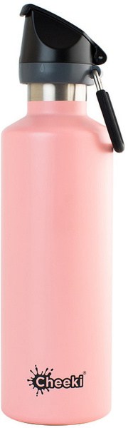 CHEEKI Insulated Bottle Active Pink 600ml