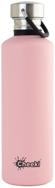 CHEEKI Insulated Bottle Classic Pink 600ml