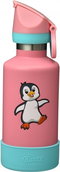Cheeki Insulated Kids Bottle Penguin 400ml