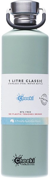 Cheeki Stainless Steel Bottle Pistachio 1L