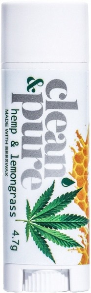 Clean & Pure Hemp & Lemongrass Lip Balm 4.7g