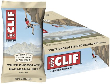 CLIF Energy Bar White Chocolate Macadamia 12x68g