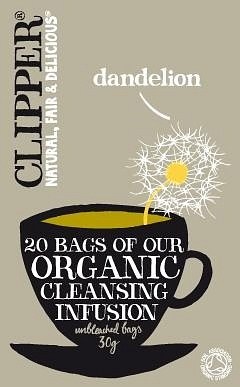 Clipper Organic Cleansing Infusion - Dandelion 20Teabags