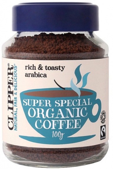 Clipper Organic Medium Roast Arabica Coffee 100gm