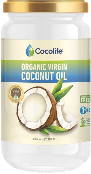 Cocolife Organic Virgin Coconut Oil 950ml
