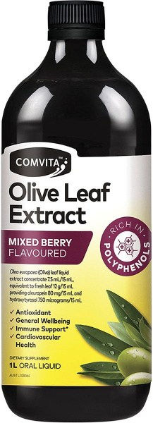 Comvita Olive Leaf Extract Mixed Berry 1L