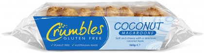 Crumbles Coconut Macaroons  Tray 160g