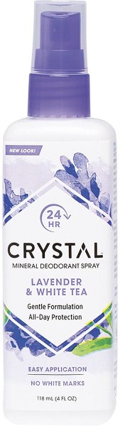 Crystal Deodorant Spray Lavender & White Tea 118ml