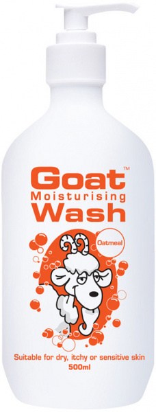GOAT SOAP AUSTRALIA Goat Moisturising Wash Oatmeal 500ml