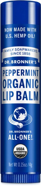 Dr Bronner's Lip Balm Peppermint 4g