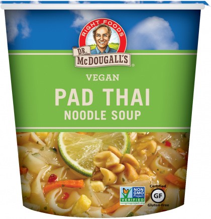 Dr McDougall Big Cup Soup Pad Thai Noodles  57g