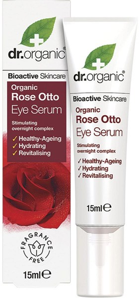 Dr Organic Eye Serum Rose Otto 15ml