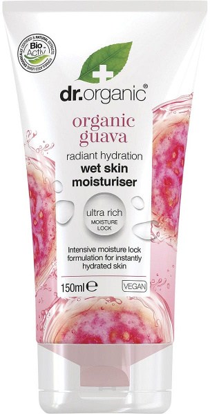 Dr Organic Wet Skin Moisturiser Organic Guava 150ml