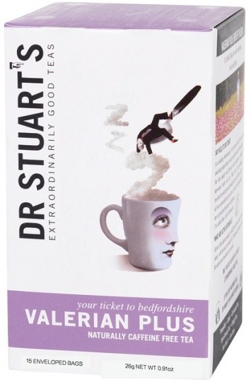 Dr Stuart's Valerian Plus Naturally Caffeine Free 15Teabags