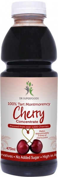 Dr Superfoods 100% Tart Cherry Juice Concentrate 473ml