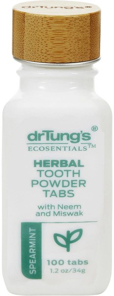 Dr Tung's Herbal Tooth Powder Tabs Spearmint 100 Tabs