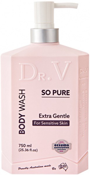DR. V Body Wash So Pure (Extra Gentle for Sensitive Skin) 750ml