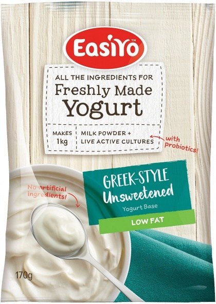 Easiyo Greek Style Unsweetened Low Fat Yogurt 170g
