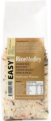 Easy Rice Medley Mushroom Flavour 500g