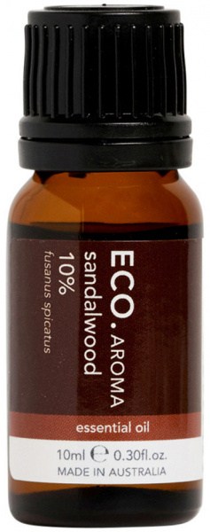ECO. MODERN ESSENTIALS Essential Oil Dilution Sandalwood (10%) in Grapeseed 10ml