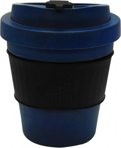 EcoSouLife  All Natural BioSip Coffee Cup Navy 350ml