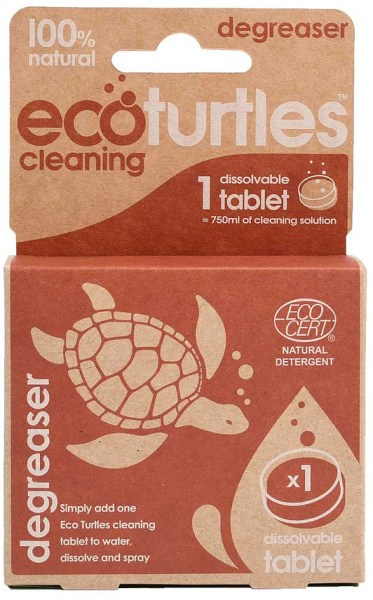 EcoTurtles Kitchen Degreaser Cleaner - Single Tablet Pack
