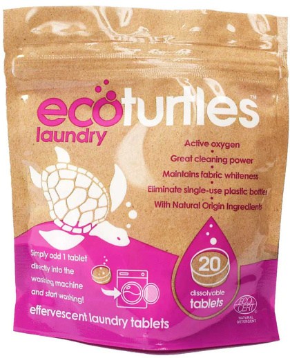 EcoTurtles Laundry Tablet - 20 Pack