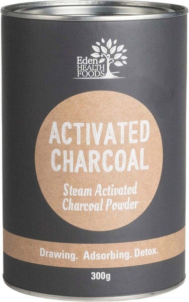 Eden Healthfoods Activated Charcoal Steam Activated Charcoal Powder 300g