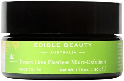 EDIBLE BEAUTY AUSTRALIA & Desert Lime Flawless Micro-Exfoliant 50g