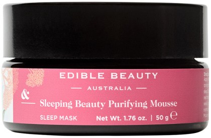EDIBLE BEAUTY AUSTRALIA & Sleeping Beauty Purifying Mousse - Sleep Mask 50g