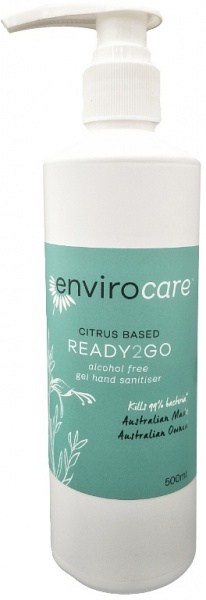Enviro Care Ready2go Hand Sanitiser Gel Mandarin 500ml