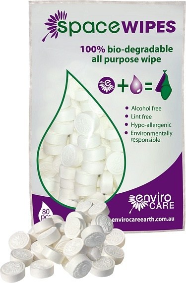 Enviro Care Space Wipes 80 Compressed Tissues
