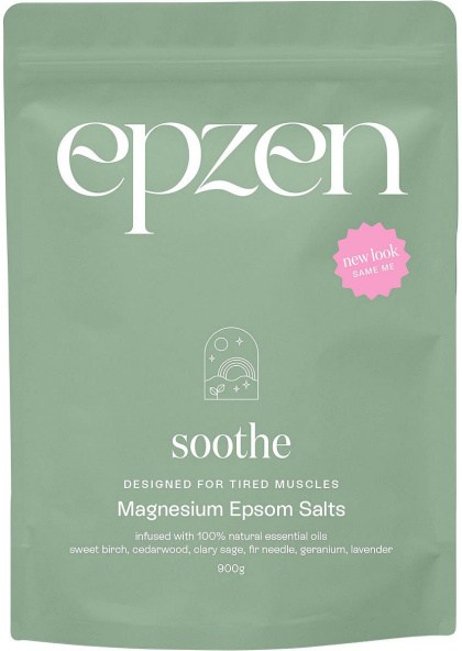 Epzen Magnesium Epsom Salts Soothe 900g