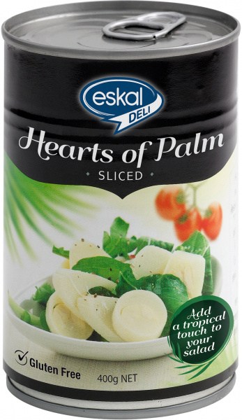 Eskal Deli Hearts of Palm Sliced  400g Can