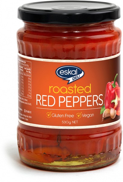 Eskal Deli Roasted Red Peppers  530g