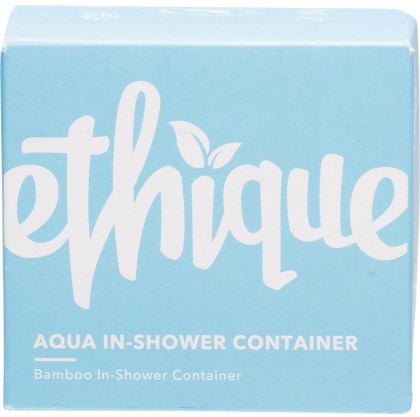 Ethique Bamboo & Cornstarch Shower Container Aqua  