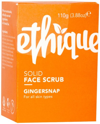 ETHIQUE Bar Face Scrub Solid Gingersnap (For All Skin Types) 110g