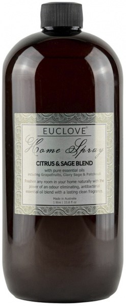 EUCLOVE Home Spray Citrus & Sage Oil 1L