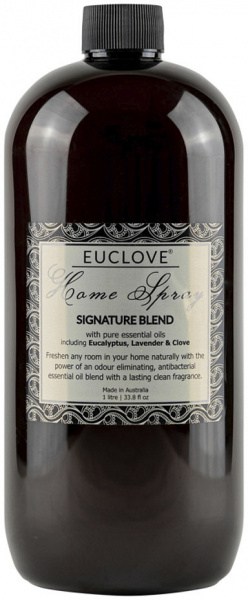 EUCLOVE Home Spray Eucalyptus, Lavender & Clove Oil (Signature Air Freshener) 1L
