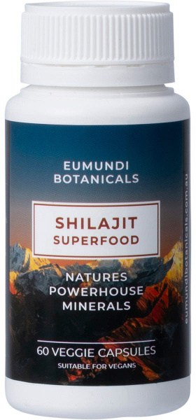 Eumundi Botanicals Shilajit 60 Caps