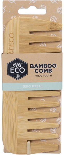 Ever Eco Bamboo Comb Wide Tooth  