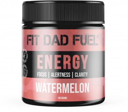 Fit Dad Fuel Watermelon Energy (30 Serve) Tub 180g