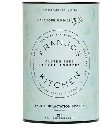 Franjo's Kitchen  Choc Chip Tanker Topper Lactation Biscuits 252g