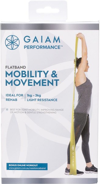 Gaiam Flatband Mobility & Movement Light  