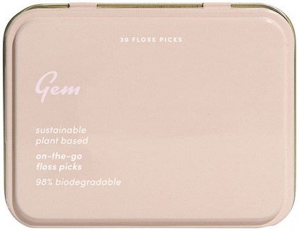 GEM On-The-Go Floss Picks Tin x 30 Pack